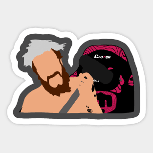 Pewds with sledgehammer Sticker